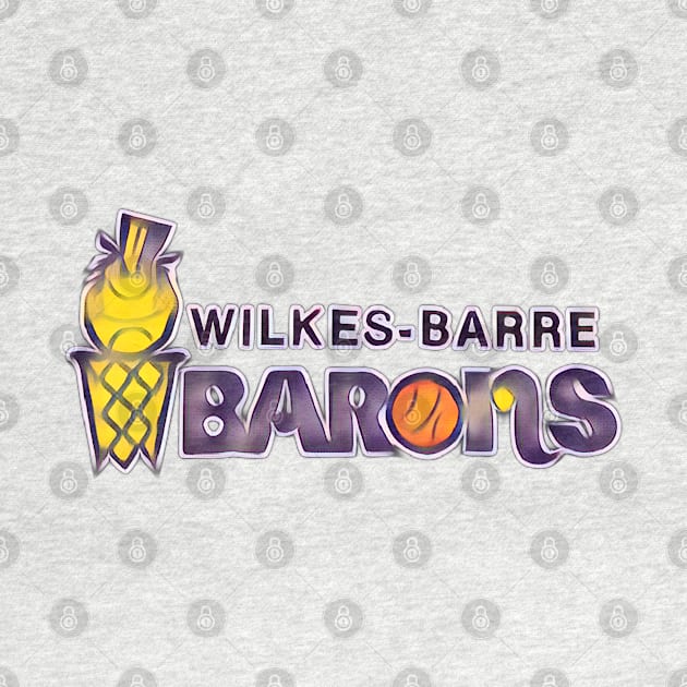 Wilkes-Barre Barons Basketball by Kitta’s Shop